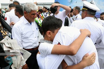 La 86ª flotilla de la Armada iraní llega a Bandar Abás