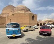 رژه خودروهای کلاسیک برای پاسداشت میراث فرهنگی تبریز