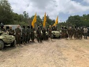 Hisbollah-Übung im Südlibanon unter Anwesenheit verschiedener Medien