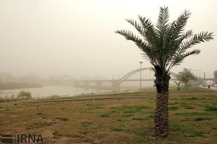 هوای هفت شهر خوزستان برای گروه های حساس ناسالم است