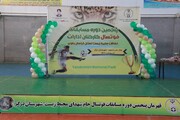 مسابقات فوتسال محیط زیست  یادبود شهید الداغی در درگز برگزار شد