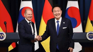 دیدار رئیس جمهور کره جنوبی و صدر اعظم آلمان /سئول و برلین برای تقویت همکاری‌ها توافق کردند