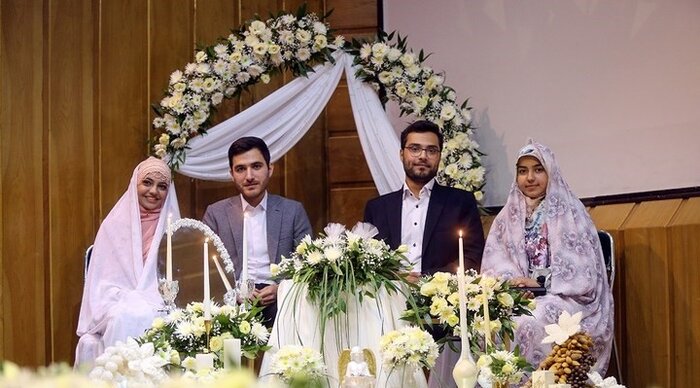 ۱۵۰ زوج دانشجوی شریف، ازدواج‌شان را جشن گرفتند