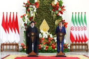 Raisi: La firma de documentos de cooperación entre Irán e Indonesia muestra su determinación para elevar los lazos