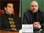 پاکستانی اسپیکر کی قالیباف کو دوبارہ اسپیکر منتخب ہونے پر مبارکباد