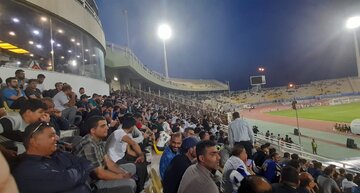 استقبال پرشور هواداران خوزستانی راه صعود استقلال به لیگ برتر را هموار کرد + فیلم 
