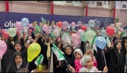 آواز "قلب ایران" با اجرای هشت‌هزار دانش‌آموز مشهدی رونمایی شد+ فیلم
