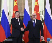 رئیس جمهوری چین در دیدار با میشوستین بر افزایش حمایت از روسیه با حفظ منافع ملی تاکید کرد 
