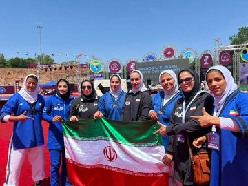 Les joueurs iraniens d'Alish sacrées championnes d’Asie 