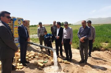 ۲ طرح آبرسانی روستایی در شهرستان سلطانیه افتتاح شد