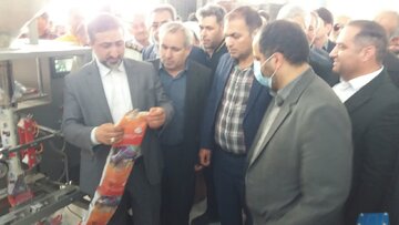 فاز اول کارخانه بسته‌بندی میوه در بیله‌سوار مغان افتتاح شد