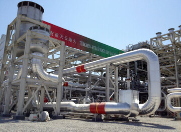 چین احداث خط لوله تامین گاز از ترکمنستان را سرعت می بخشد