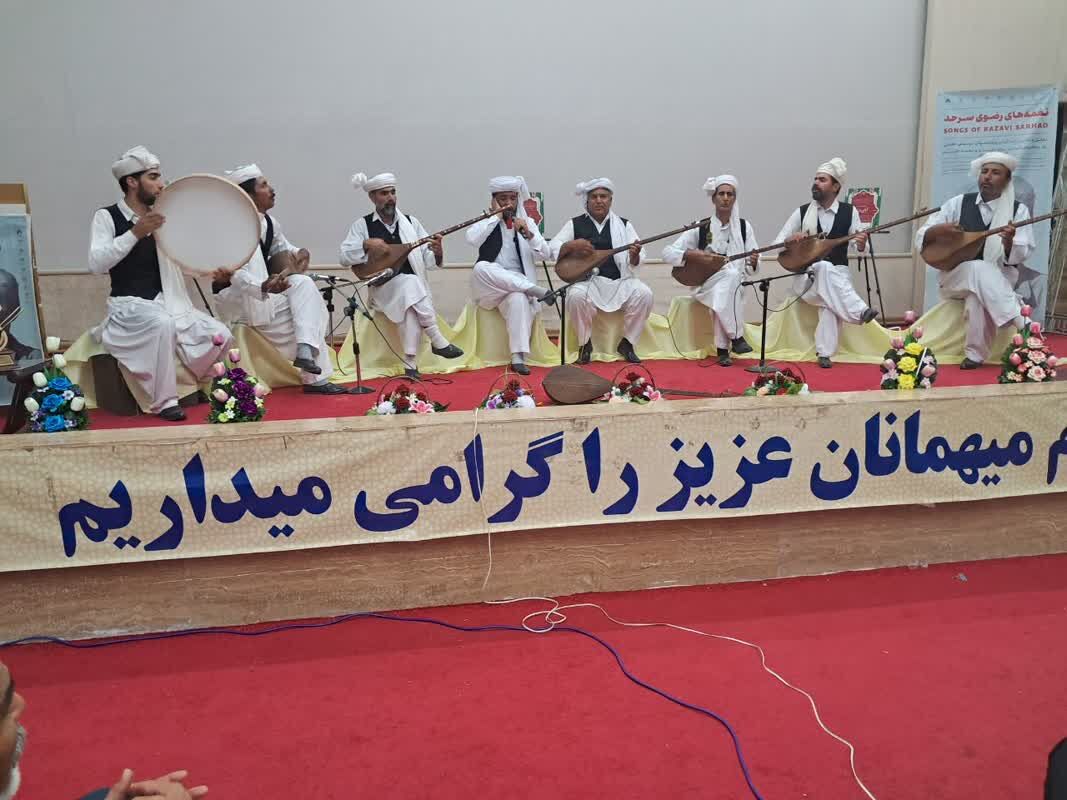 همایش نغمه‌های رضوی سرحد در پنج شهرستان خراسان رضوی در حال برگزاری است