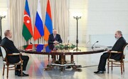 گفتگوی پوتین با همتایان ارمنستانی و آذربایجانی در خصوص وضعیت قره باغ