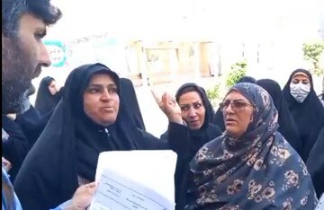 فیلم/ مطالبه بانوی اهل ابوموسی از رییس کمیسیون اصل ۹۰ مجلس
