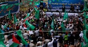 حماس تنظم مسيرة حاشدة لنصرة المسجد الأقصى المبارك