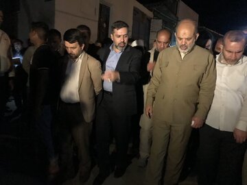 وزیر کشور از محله کم برخوردار آقاجان کرمانشاه بازدید کرد