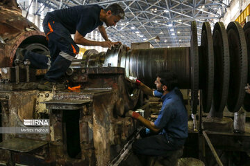 Ramin Power Plant in southwest Iran