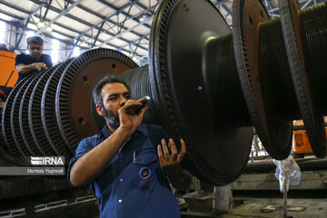 Ramin Power Plant in southwest Iran