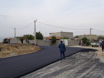 راه آخرین روستای بالای ۵۰ خانوار استان بوشهر آسفالت شد