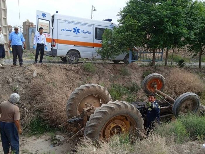 سه حادثه رانندگی در نیشابور هفت مصدوم برجا گذاشت