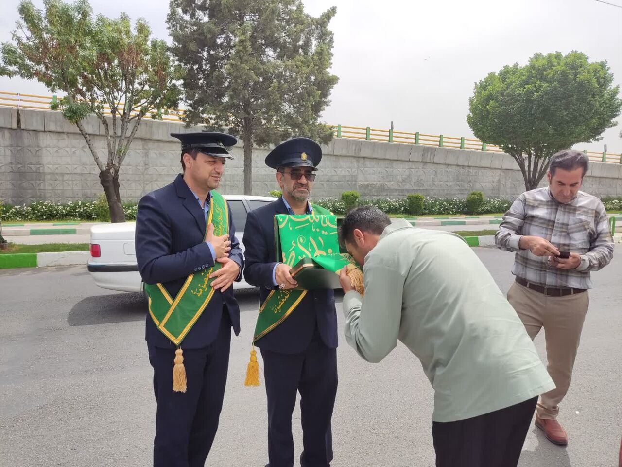 کاروان خدام حضرت معصومه (س) مهمان بچه های مسجد استان کرمانشاه شدند