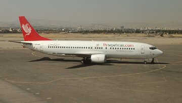 هواپیمایی سپهران ۶ پرواز جدید در فرودگاه کرمانشاه راه‌اندازی کرد