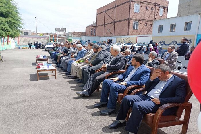 مرحله دوم طرح شاداب‌سازی مدارس کشور در اردبیل آغاز شد