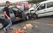 حادثه رانندگی در جاده خنداب یک کشته و ۶ مصدوم برجاگذاشت