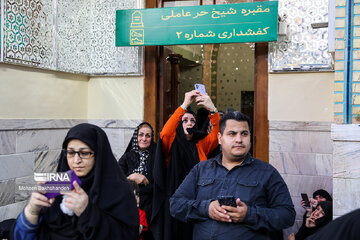 Le mausolée de l’Imam Reza à Machahd