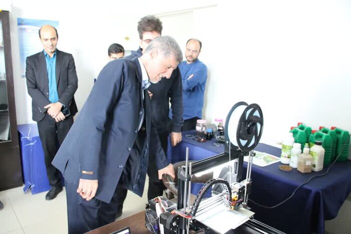 پرینتر سه بعدی با قابلیت‌های ویژه در دانشگاه رازی کرمانشاه ساخته شد