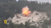 فیلم | رزمایش نظامی حزب الله در جنوب لبنان