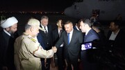 وزیر کشور عراق وارد مشهد شد + فیلم