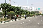 پاکسازی و ساماندهی بزرگراه شهید یاسینی در تهران 