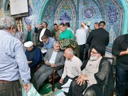 مسئولان قضایی استان تهران در ورامین میز خدمت برپا کردند
