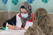 بیماران نیازمند قشم توسط پزشکان داوطلب هلال احمر معاینه رایگان شدند