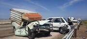 تصادف در آزادراه زنجان – قزوین ۶ مصدوم برجا گذاشت