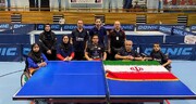 Irán gana 6 medallas en competencia en Tenis de Mesa