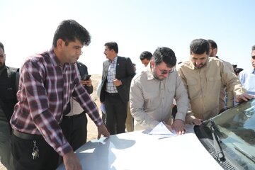 فیلم/ استاندار یزد از پروژه‌های نهضت ملی مسکن  مروست بازدید کرد