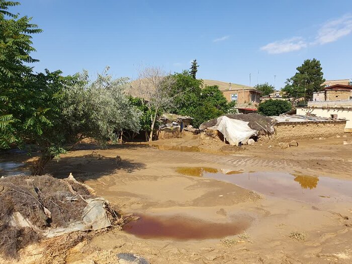 بسیج نیروها و امکانات سپاه حضرت عباس اردبیل برای امدادرسانی به سیل زدگان گرمی