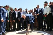 عملیات ساخت دانشکده پرستاری شهرستان لردگان با حضور وزیر بهداشت آغاز شد