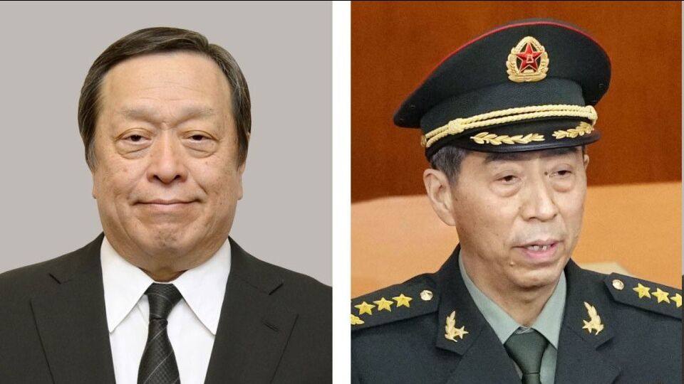 دیدار وزاری دفاع چین و ژاپن در سنگاپور