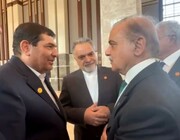 پاکستانی وزیر اعظم کی نائب ایرانی صدر سے ملاقات/ایران کے ساتھ تجارت کی مضبوطی پر تبادلہ خیال