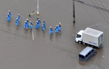 آژانس هواشناسی ژاپن به مردم هشدار داد