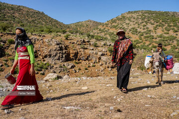 Migración de nómadas Lak en Lorestán