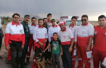 امدادگران هلال احمر سه حادثه‌دیده را در کوهستان‌های کرمان نجات دادند