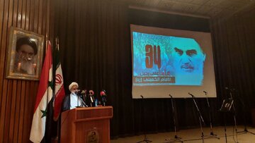 تحقق وعده های امام خمینی (ره)/ایران در کنار مردم سوریه است 