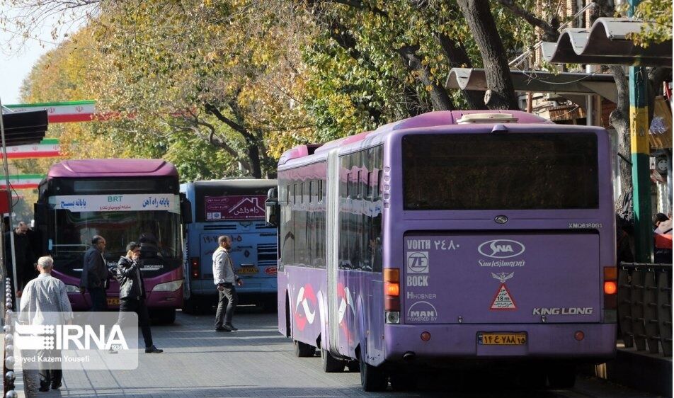  افزایش ساعات کاری ناوگان اتوبوسرانی تبریز از ۱۶ خرداد