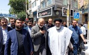 راهپیمایی ورامینی‌ها با همراهی وزیر کشور در سالروز ۱۵ خرداد