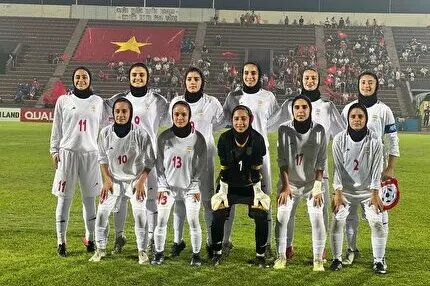 دومین شکست تیم فوتبال بانوان نوجوان ایران در مسابقات قهرمانی آسیا